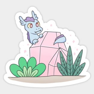 Crystal Dragon Sticker